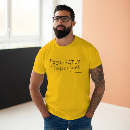 Herren Baumwoll T-Shirt "perfectly imperfect"