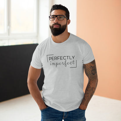 Herren Baumwoll T-Shirt "perfectly imperfect"