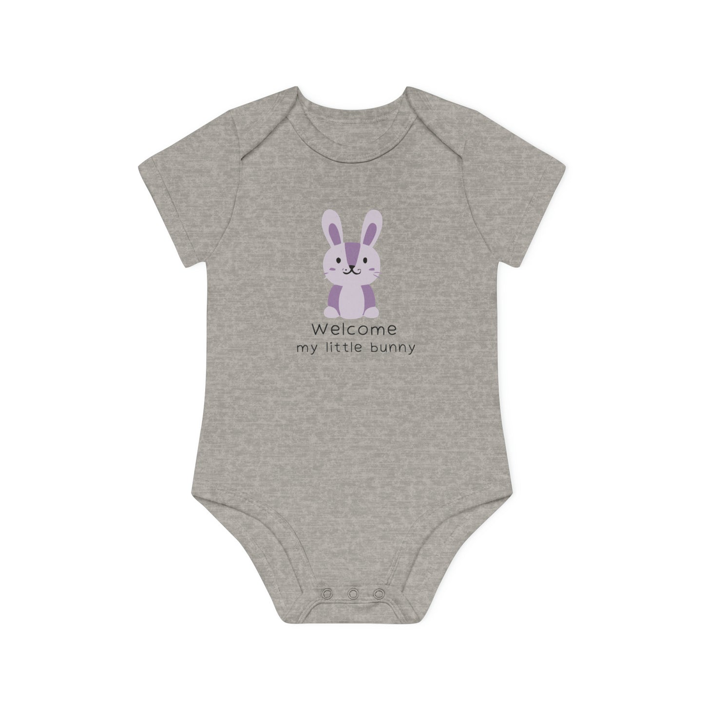 Baby Bio-Baumwoll Body "little bunny"