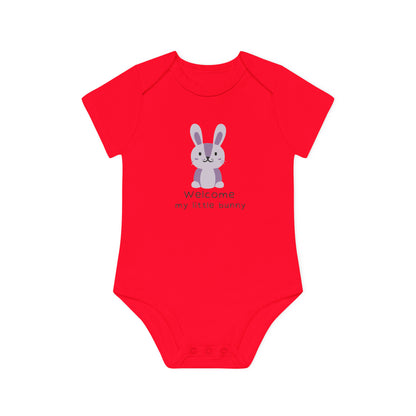Baby Bio-Baumwoll Body "little bunny"