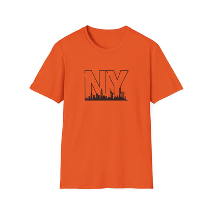 Herren Baumwoll T-Shirt "New York Skyline"