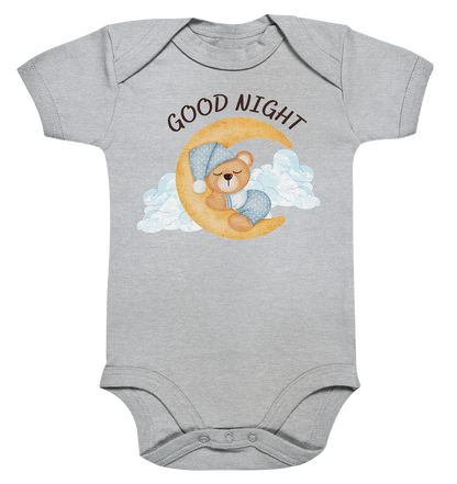 Baby Bio-Baumwoll Body "Good night"