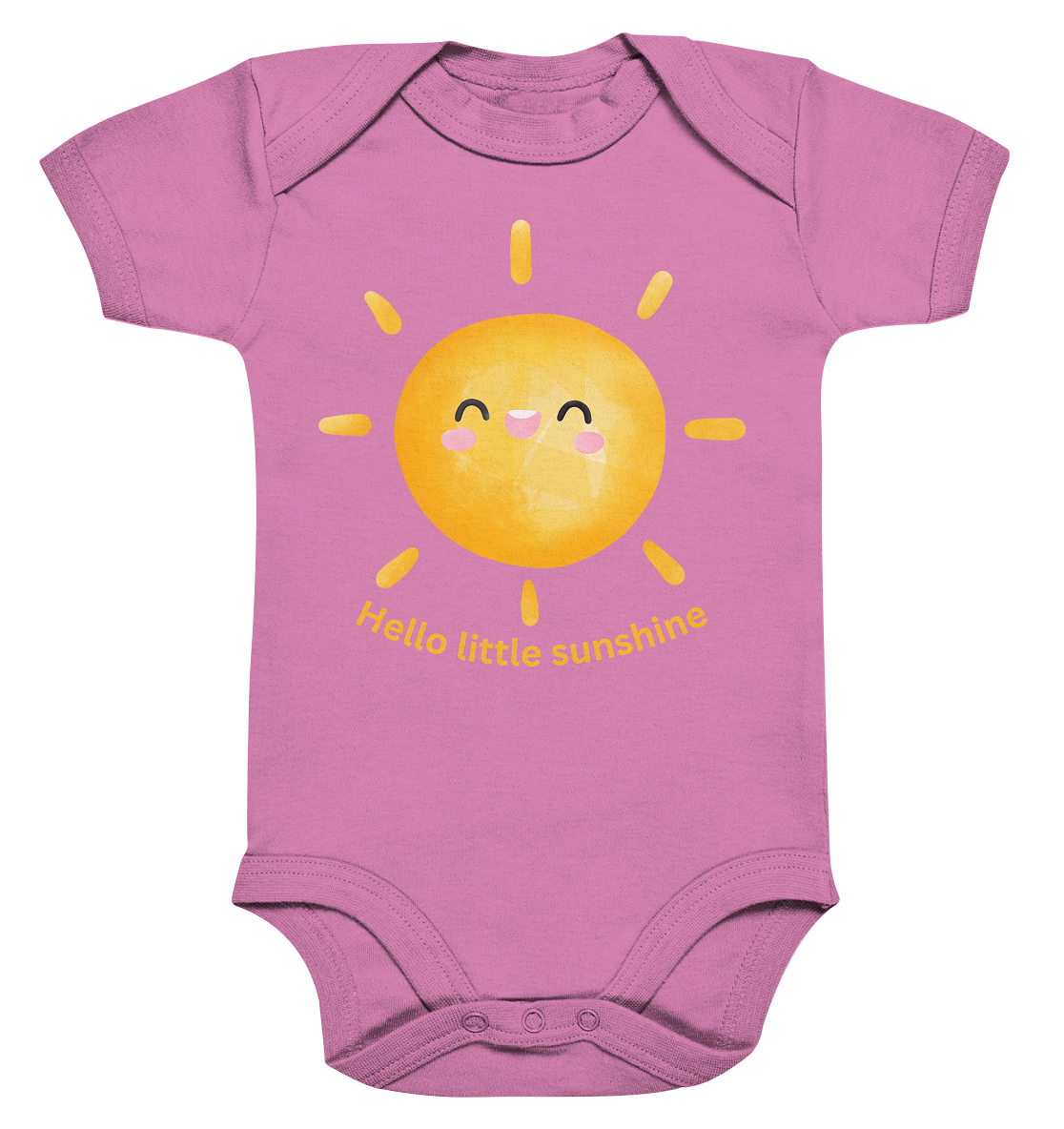 Baby Baumwoll Body "little sunshine"