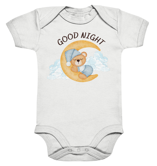 Baby Bio-Baumwoll Body "Good night"