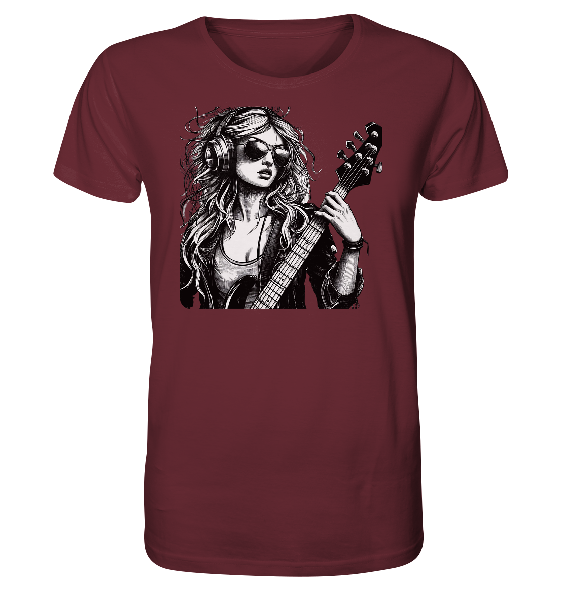 Damen Bio-Baumwoll T-Shirt "Rockerin"