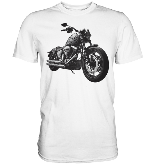 T-Shirt Baumwolle "Motorrad"