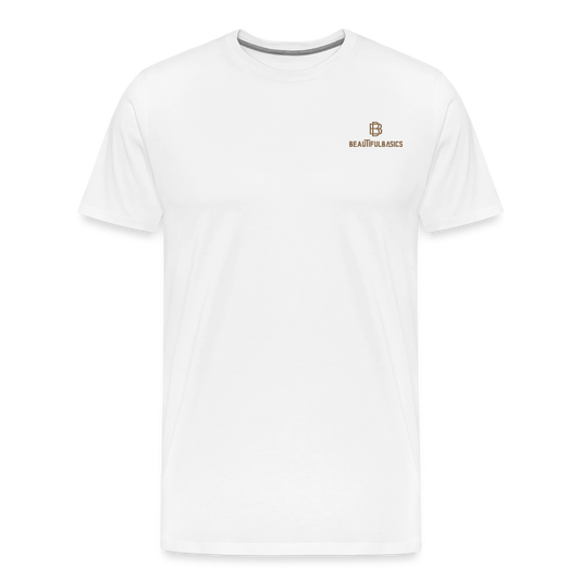 Männer Premium T-Shirt BB - weiß