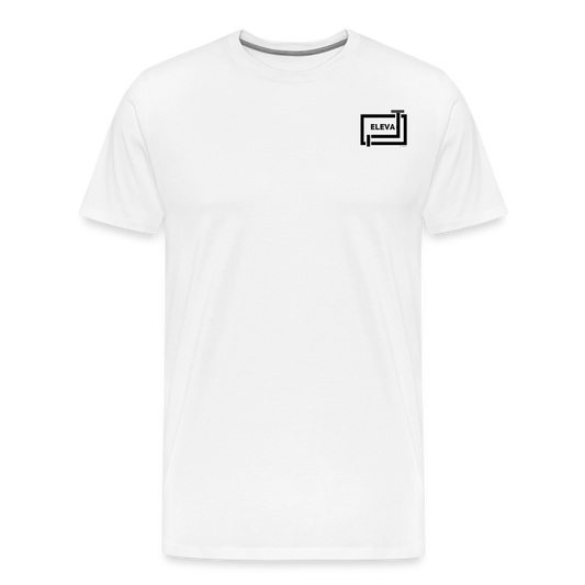 Männer Premium T-Shirt Elevate - weiß