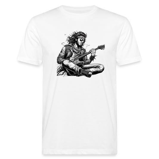 Männer Bio-T-Shirt "Musiker" - weiß