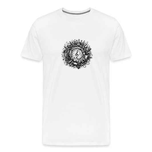 Männer Premium T-Shirt - weiß