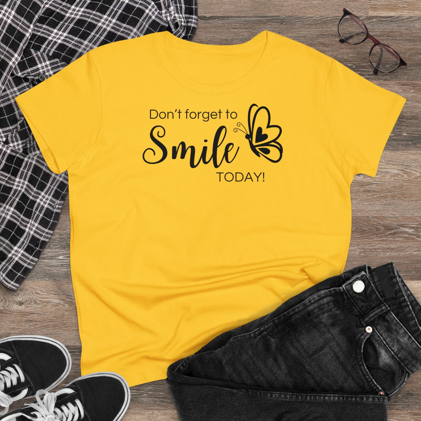 Damen T-Shirt "Smile"