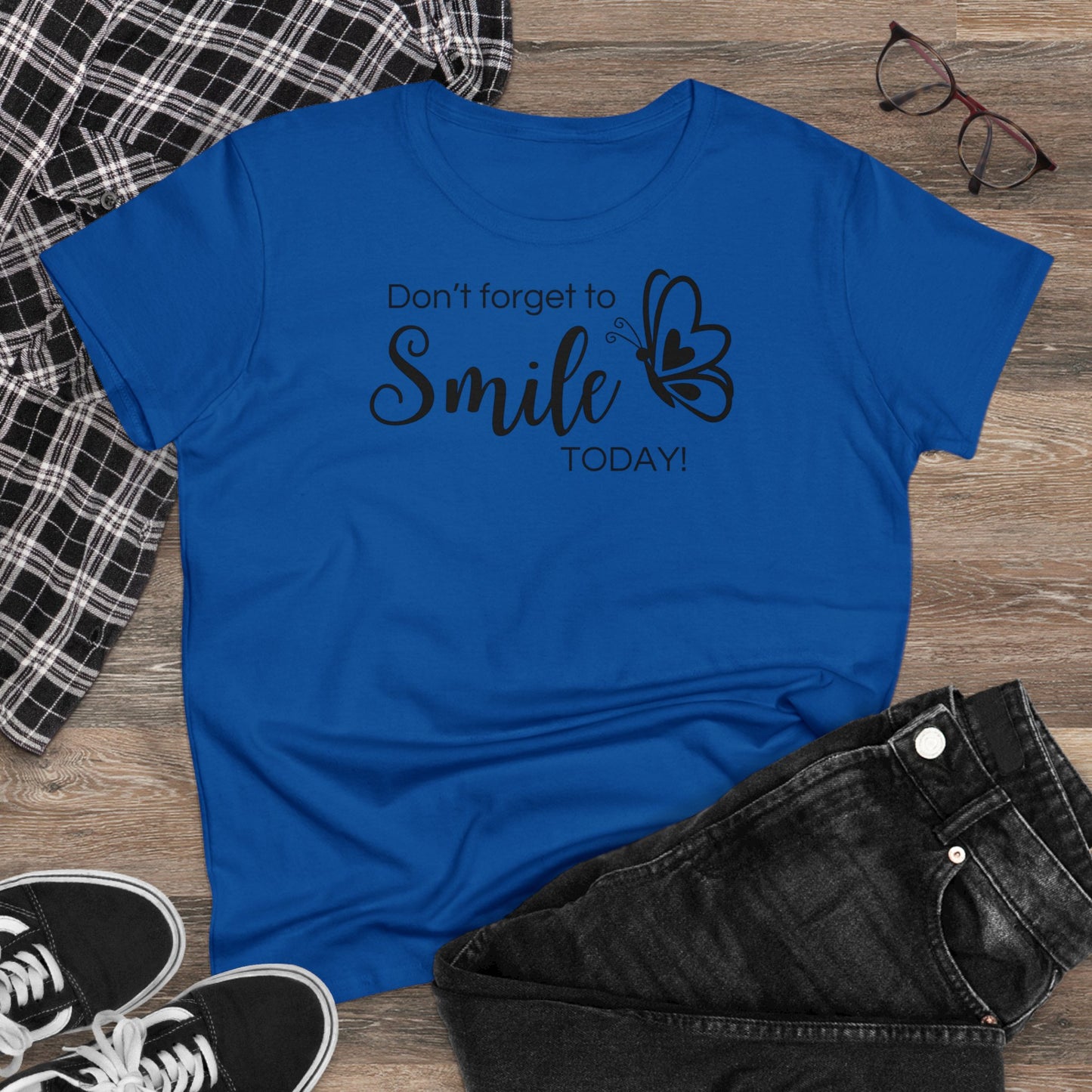 Damen T-Shirt "Smile"