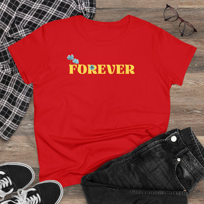 Damen Baumwoll T-Shirt "Forever"