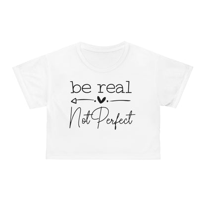 Kurzes T-Shirt "not perfect"