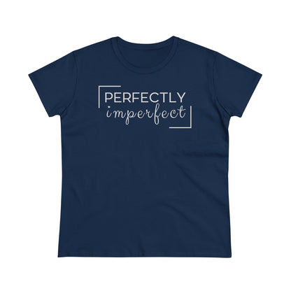 Damen Baumwoll T-Shirt "Perfectly imperfect"