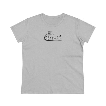 Damen Baumwoll T-Shirt "Blessed"