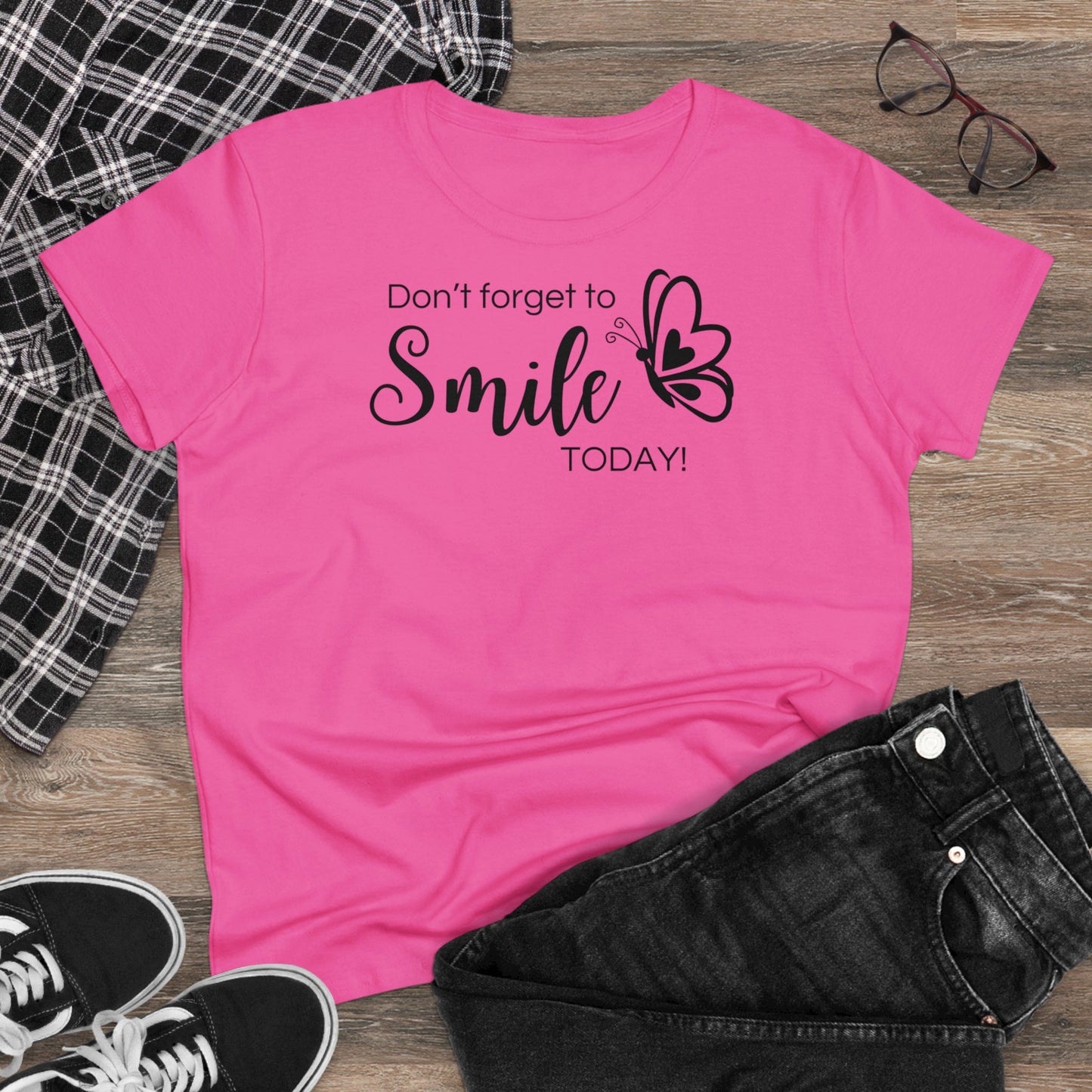 Damen T-Shirt "Smile"