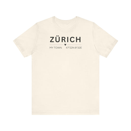 Herren Baumwoll T-Shirt "Zürich"