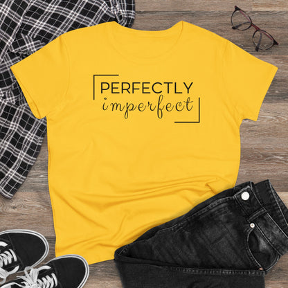 Damen Baumwoll T-Shirt "Perfectly imperfect"