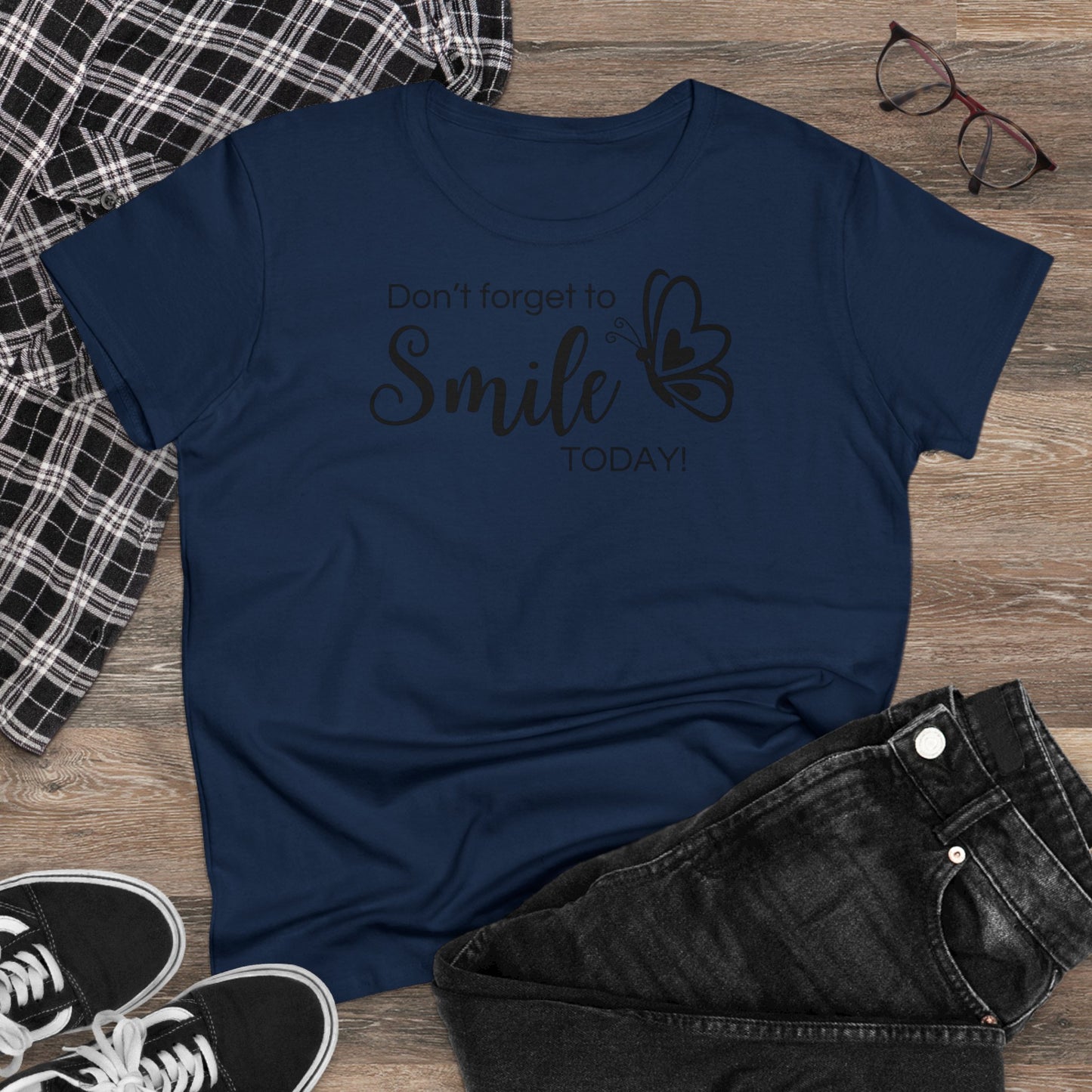 Damen T-Shirt "Smile"