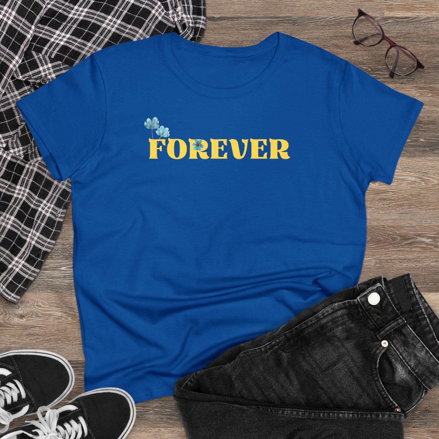 Damen Baumwoll T-Shirt "Forever"