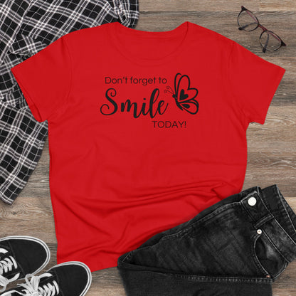 Damen T-Shirt "Smile"