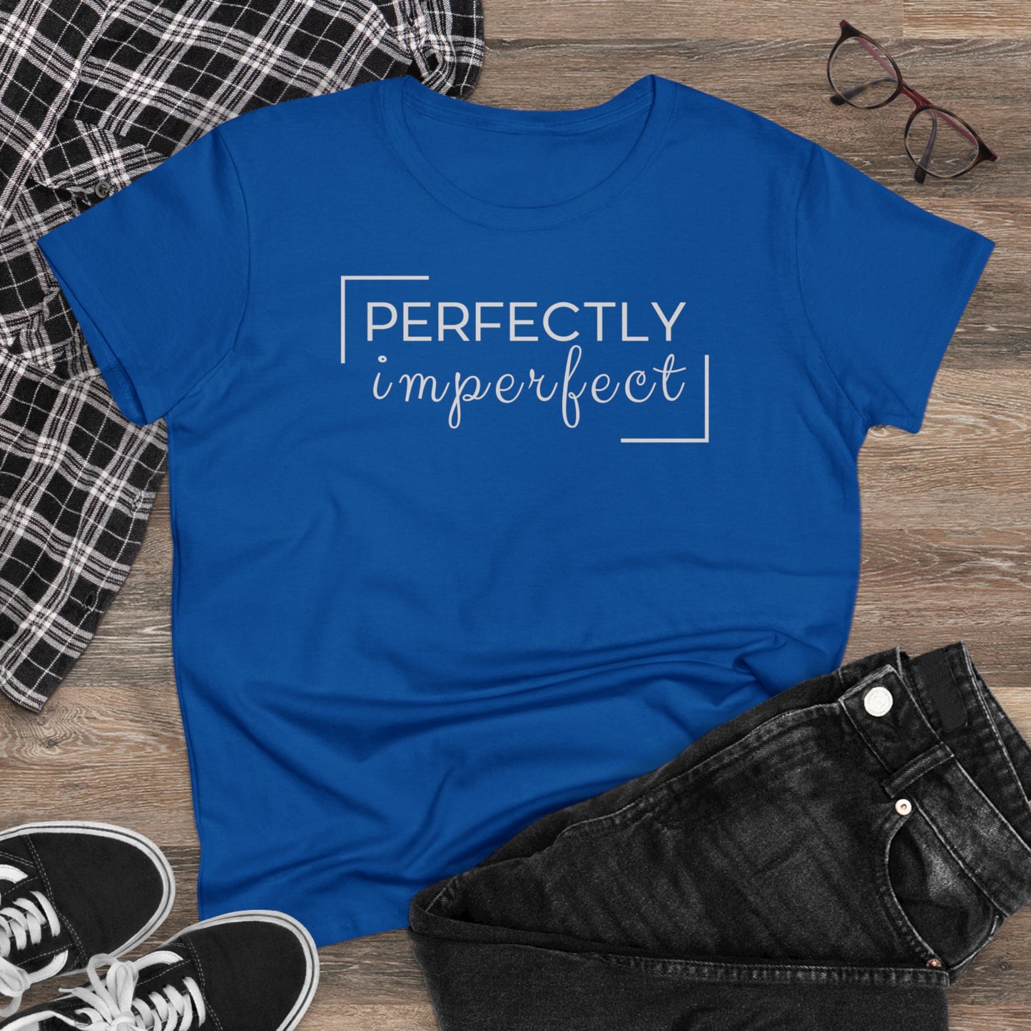 Damen Baumwoll T-Shirt "Perfectly imperfect"