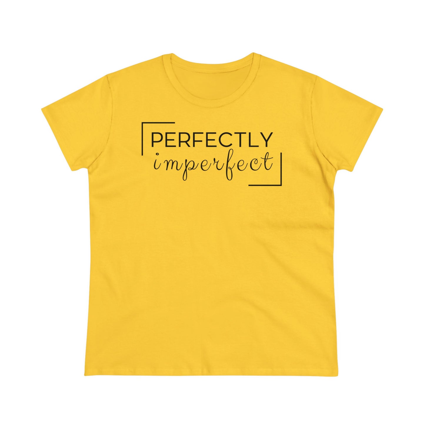 Damen Baumwoll T-Shirt "Perfectly imperfect"