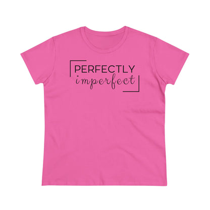 Damen Baumwoll T-Shirt "Perfectly imperfect"