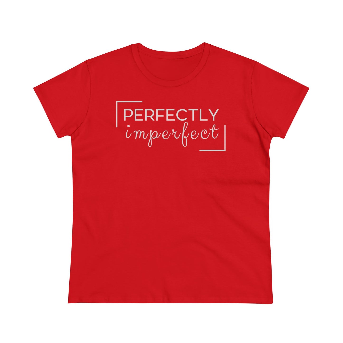 Damen Baumwoll T-Shirt "Perfectly imperfect"