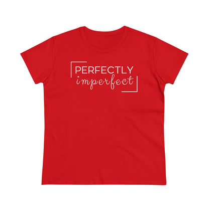 Damen Baumwoll T-Shirt "Perfectly imperfect"