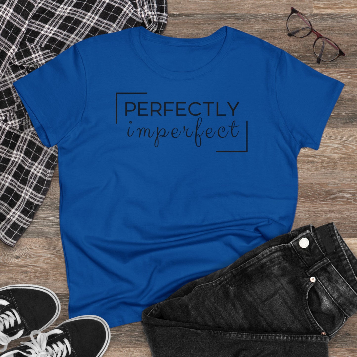 Damen Baumwoll T-Shirt "Perfectly imperfect"