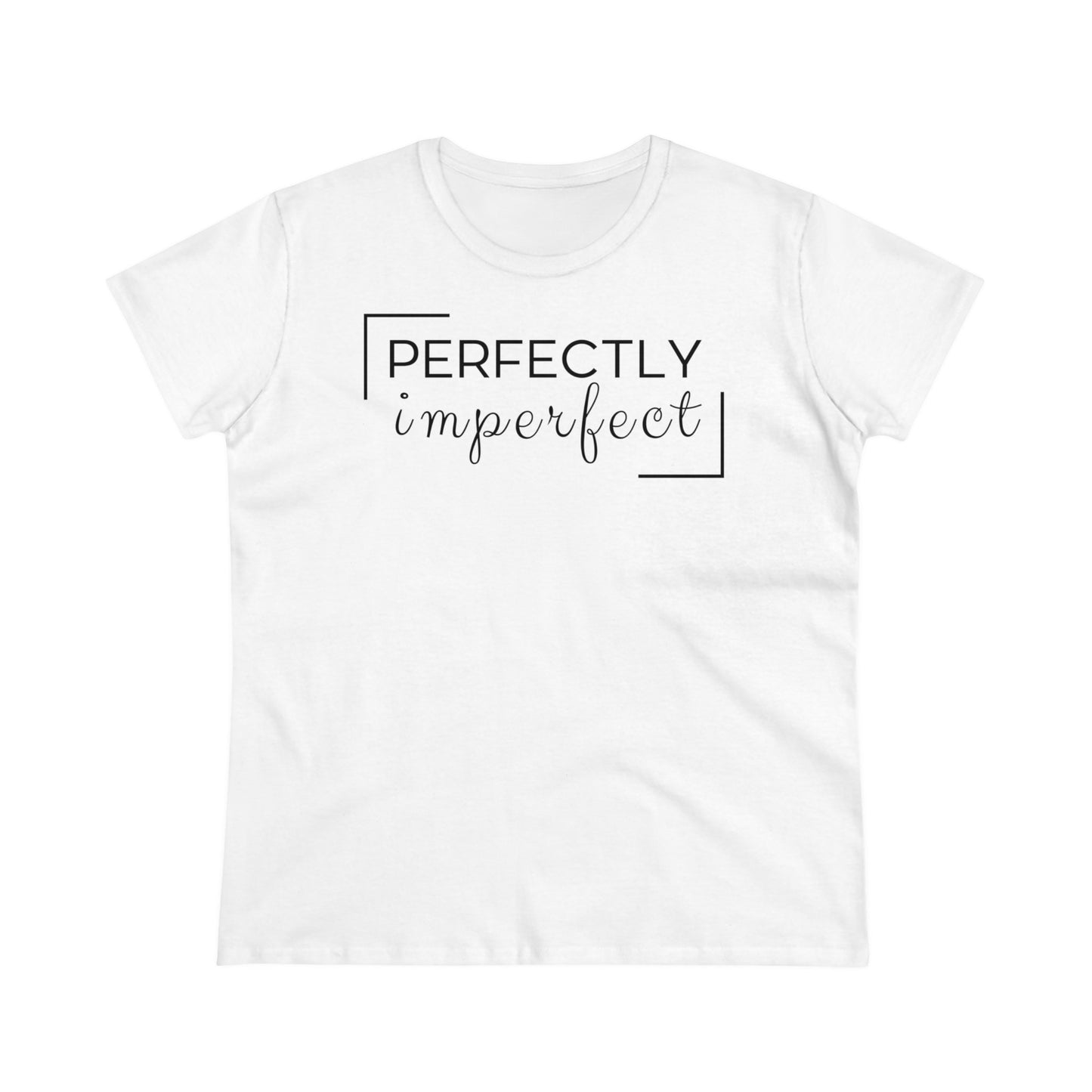 Damen Baumwoll T-Shirt "Perfectly imperfect"