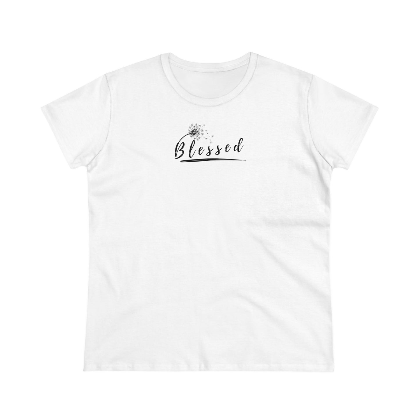 Damen Baumwoll T-Shirt "Blessed"