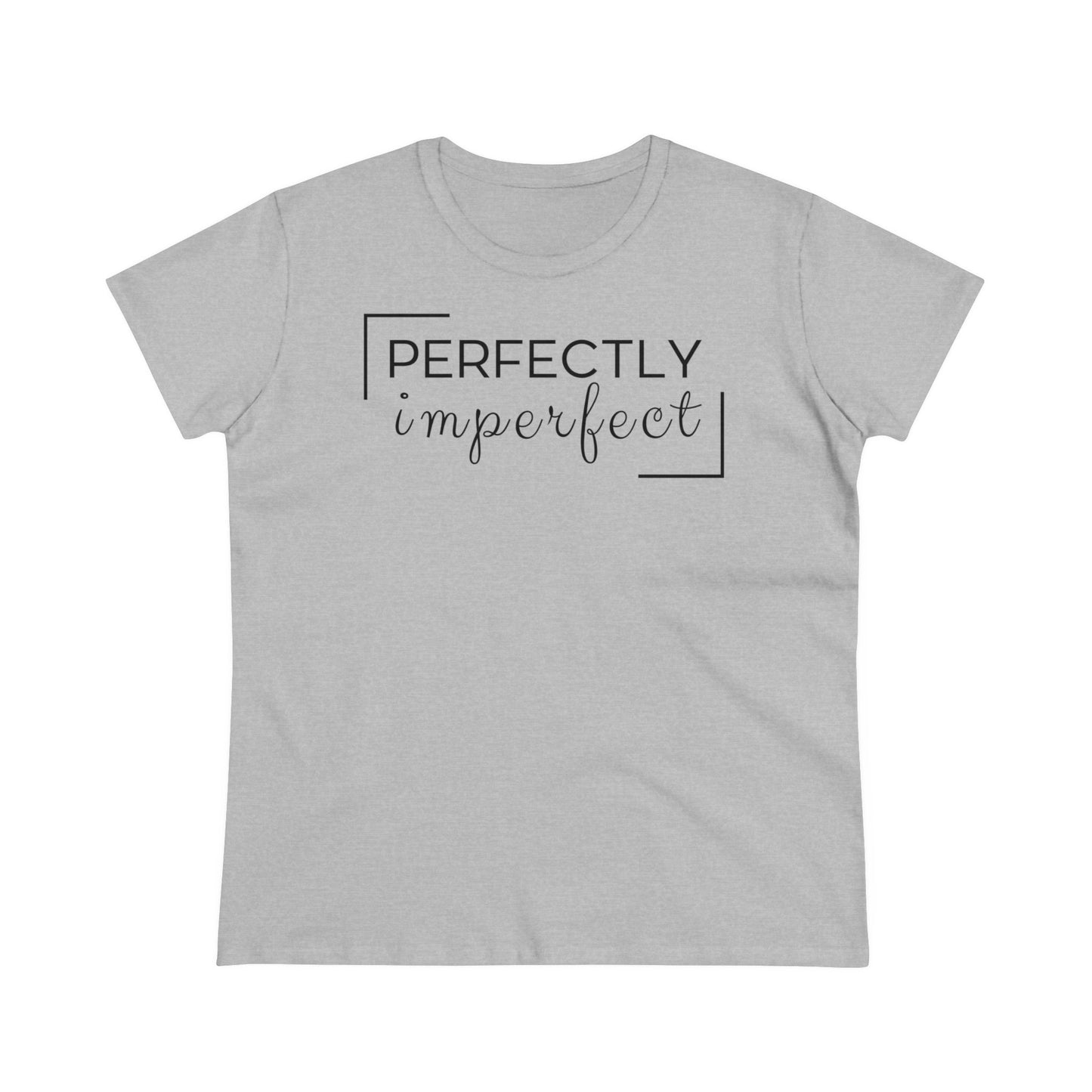 Damen Baumwoll T-Shirt "Perfectly imperfect"