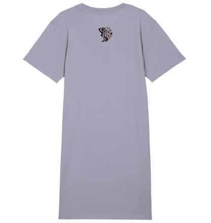 Damen Long-T-Shirt Baumwolle "Dress"