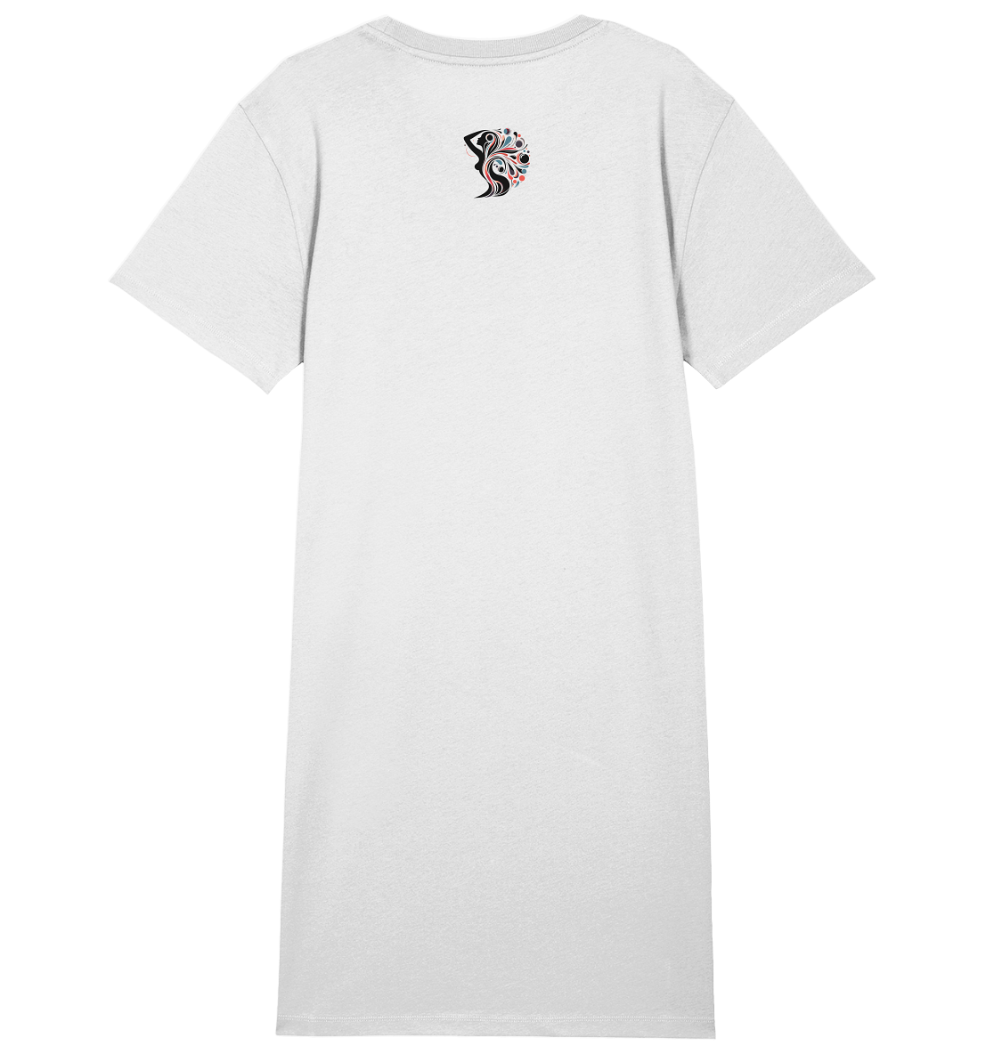 Damen Long-T-Shirt Baumwolle "Dress"