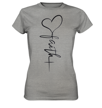 Damen Bio-Baumwoll T-Shirt "faith"