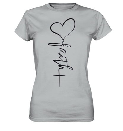 Damen Bio-Baumwoll T-Shirt "faith"