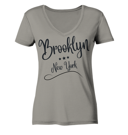 Damen Bio-Baumwoll V-Neck Tshirt "Brooklyn"