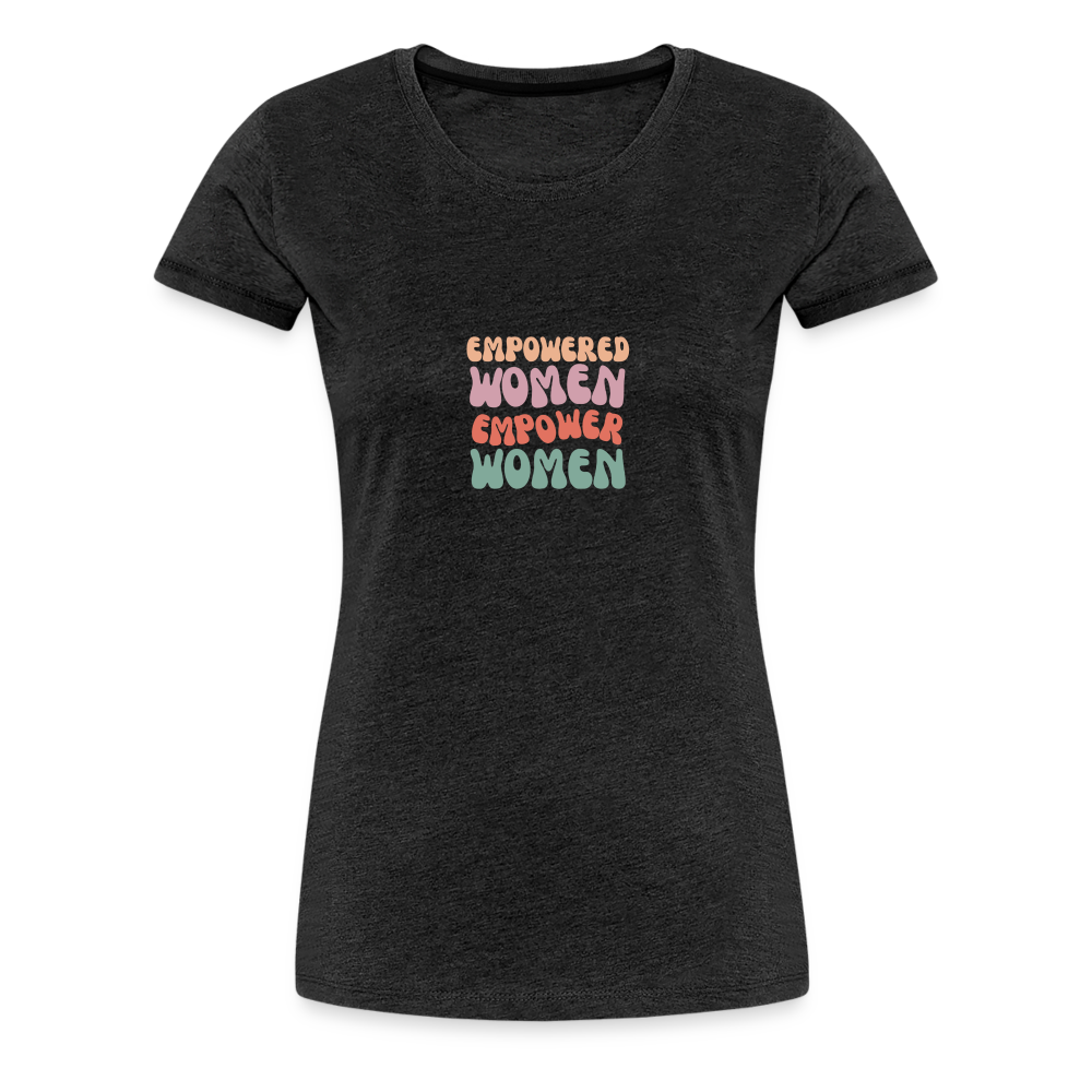 Frauen Empowered T-Shirt - Anthrazit