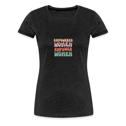 Frauen Empowered T-Shirt - Anthrazit