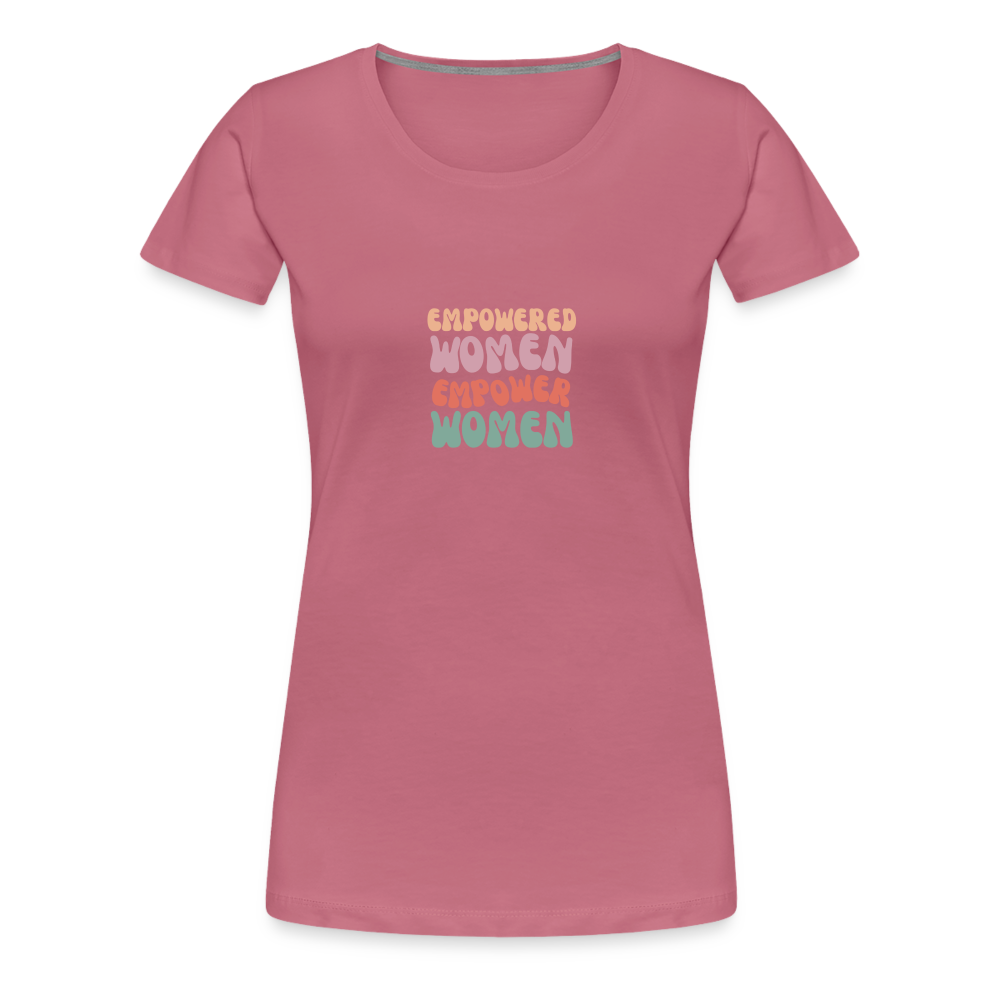 Frauen Empowered T-Shirt - Malve