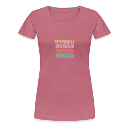 Frauen Empowered T-Shirt - Malve