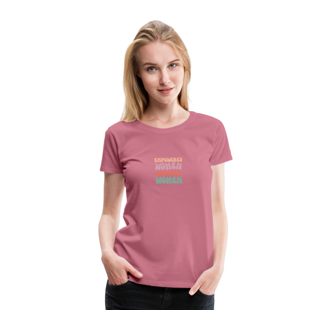 Frauen Empowered T-Shirt - Malve