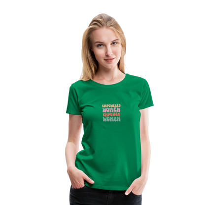 Frauen Empowered T-Shirt - Kelly Green