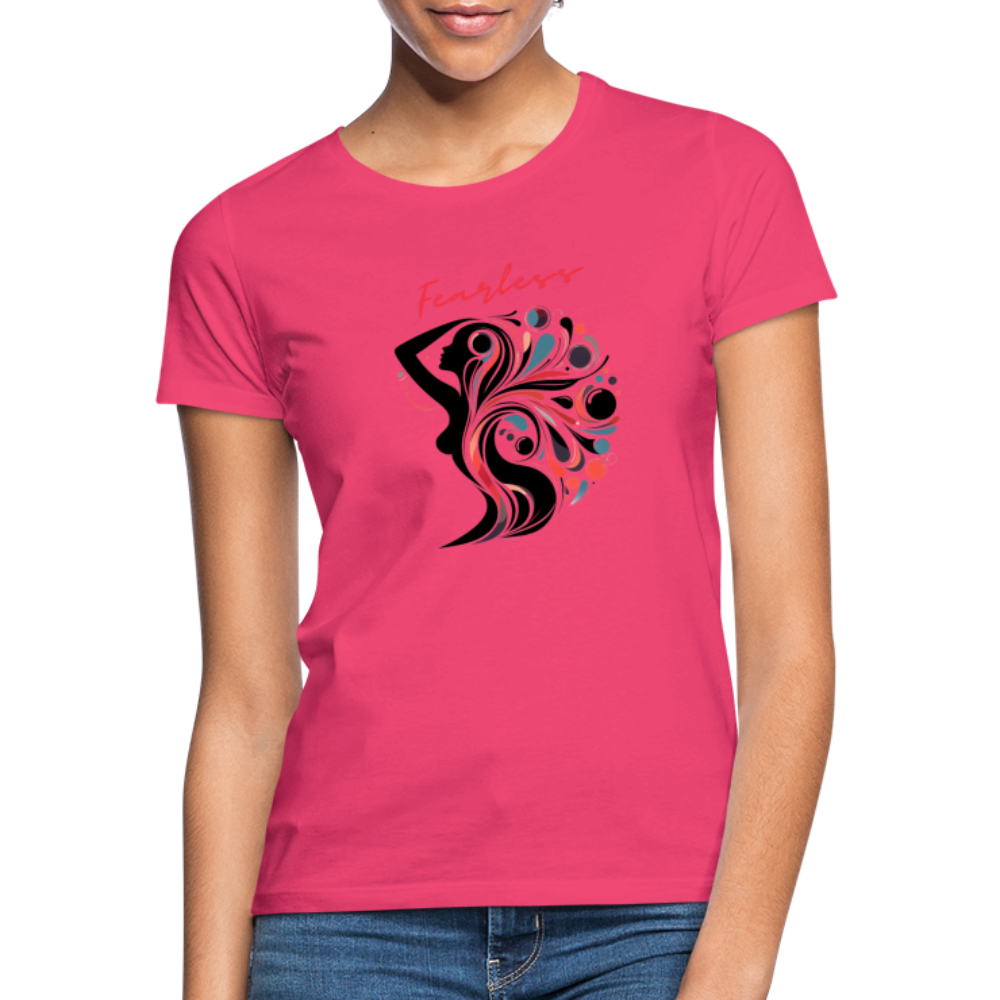 Frauen T-Shirt Fearless - Azalea