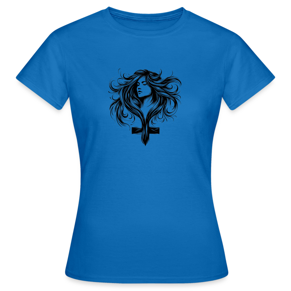 Frauen T-Shirt Stärke - Royalblau