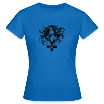 Frauen T-Shirt Stärke - Royalblau