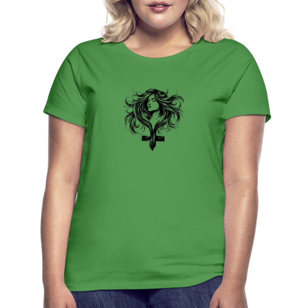 Frauen T-Shirt Stärke - Kelly Green